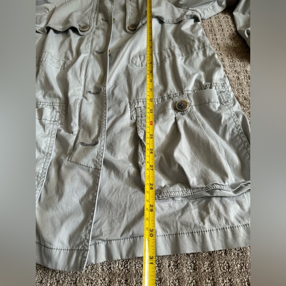 Free People utility cargo jacket full-zip button front size xs - Picture 12 of 14